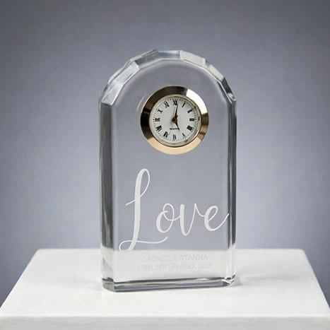 Crystal Table Clock best